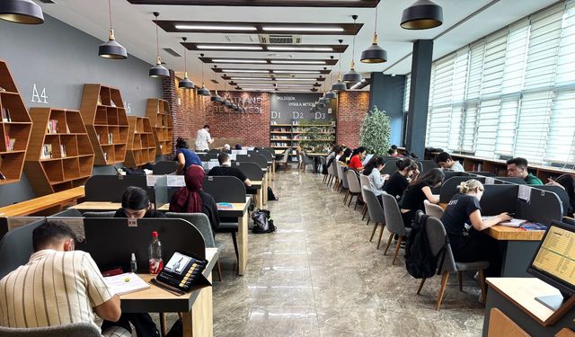 Kâğıthane Belediyesi'nden sınav hazırlığı yapan gençlere konforlu ortam