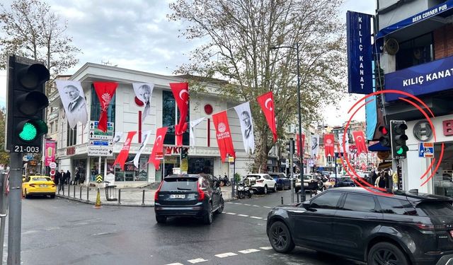 Sarıyer Merkez'deki o yanlış düzeltildi!