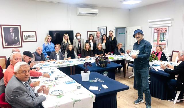 Sarıyer’de ileri yaş grubuna özel “Bitki Çizim Atölyesi”