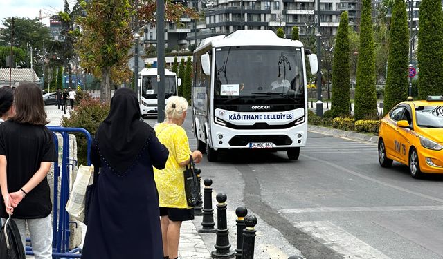 Kâğıthane’de mezarlık ziyaretlerini kolaylaştıran hizmet