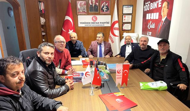 Yeniden Refah Sarıyer’de kritik zirve