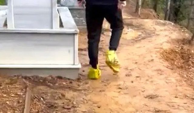 Sarıyer’de mezarlık yolları bataklığa döndü!