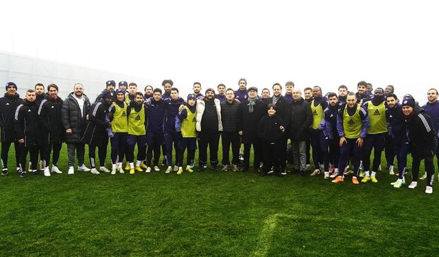 Başkan Aksu’dan Sarıyer’e moral ziyareti