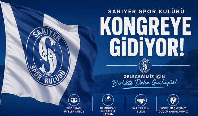 Sarıyer Spor Kulübü’nde Genel Kurul heyecanı