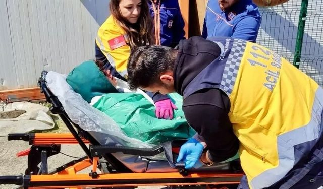 Sarıyer’de kayalıklardan düşen kişi ekiplerce kurtarıldı