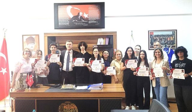 Rotary 100. Yıl Anadolu Lisesi’nden uluslararası başarı