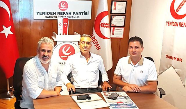 Levent Pehlivanoğlu’ndan Mert Uzer’e hayırlı olsun ziyareti