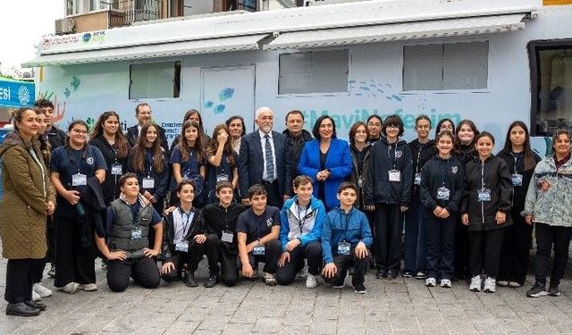 Mavi Nefes Eğitim Otobüsü Sarıyer’de