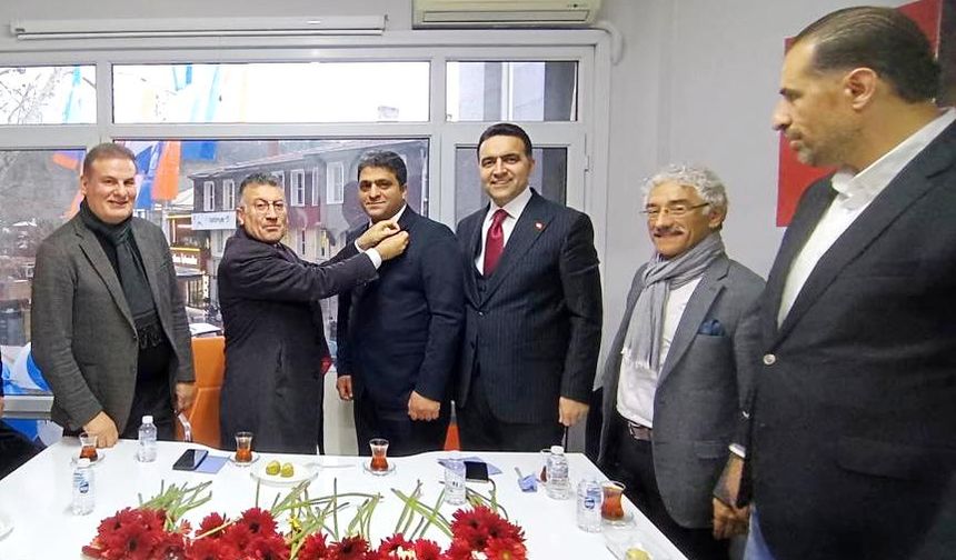 AK Parti Milletvekili aday adayı Erhan Sevinç’ten teşekkür