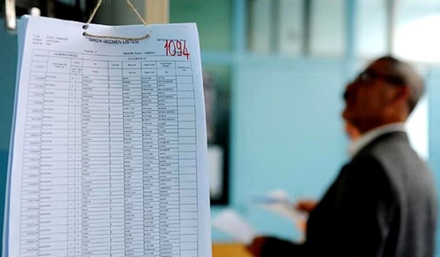 Sarıyer’de seçmen listeleri hakkında önemli duyuru!