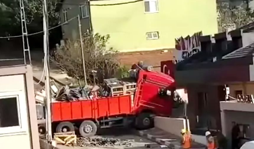 Sarıyer'de faciaya ramak kaldı!