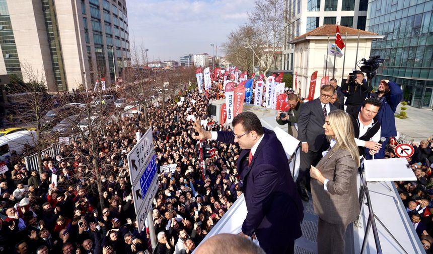 Ekrem İmamoğlu’na Sarıyer’den tam destek