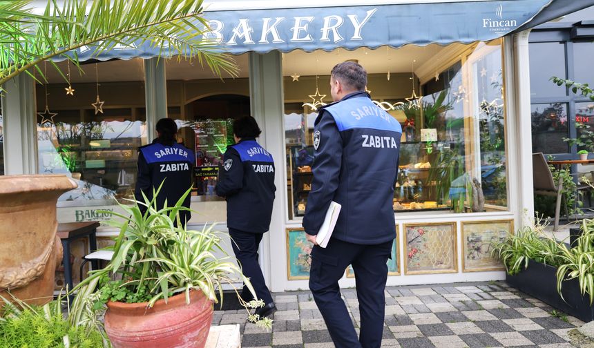 Sarıyer’de zabıta denetimlerini sıklaştırdı!