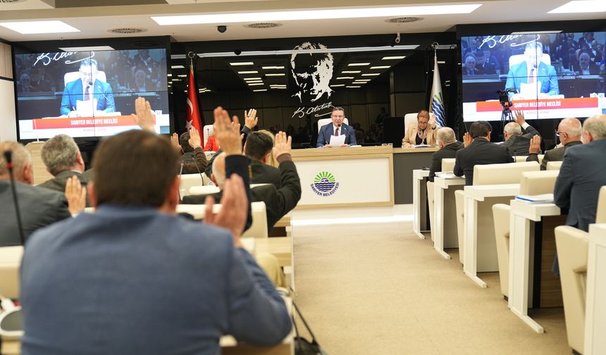Sarıyer Belediyesi’nin 2024 Yılı Faaliyet Raporu kabul edildi
