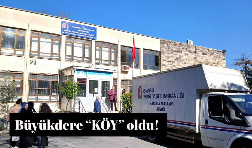 Sarıyer Vergi Dairesi Aksaray'a taşındı!