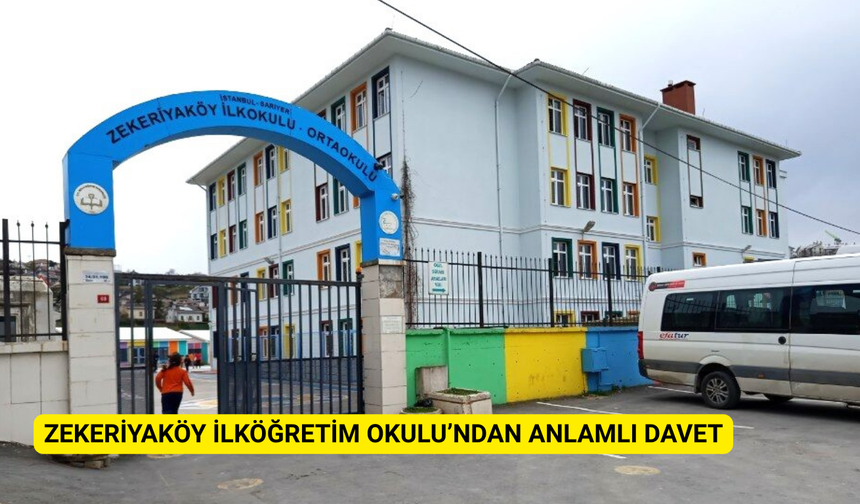 Zekeriyaköy İlköğretim'den 10.000 kitaplık kütüphane kampanyası başladı!