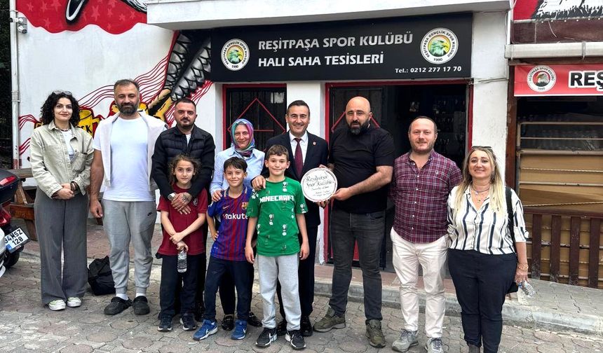 Mehmet Kubat'tan şampiyon Reşitpaşa'ya ziyaret