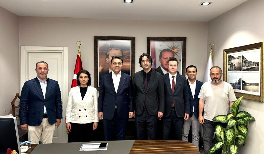 Sarıyer Milli Eğitim'den Başkan Kurşun'a ziyaret!