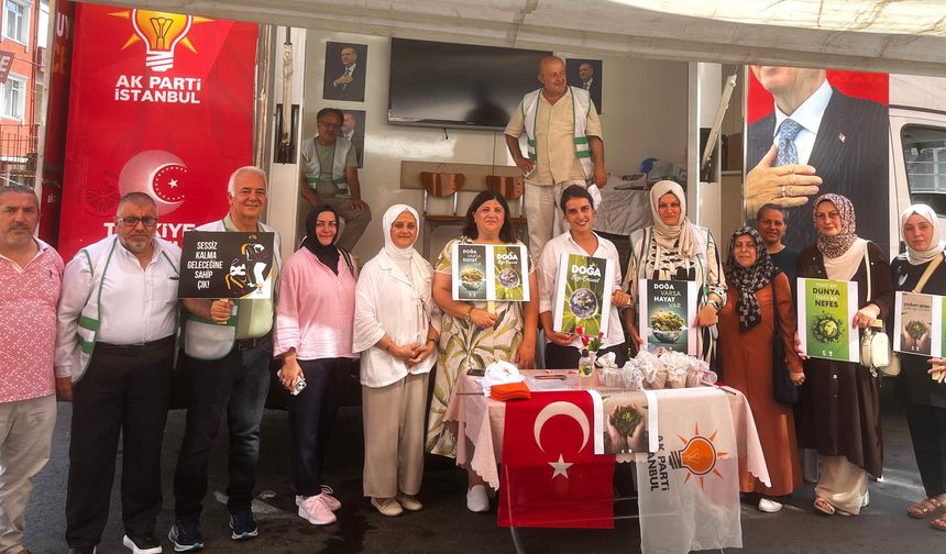 AK Parti Sarıyer'den çevre farkındalığı!