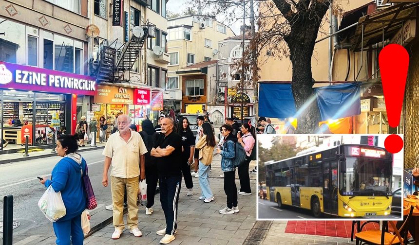 Sarıyer Havantepe'de otobüs çilesi