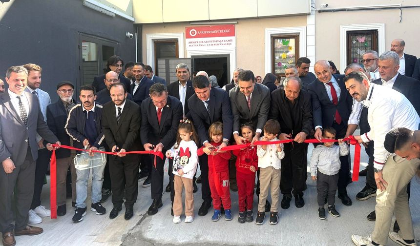 Reşitpaşa’da yeni kur’an kursu dualarla açıldı