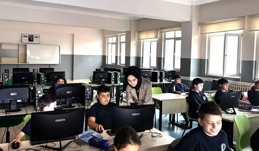 Sarıyer Ortaokulu'nda dijital geleceğe adım
