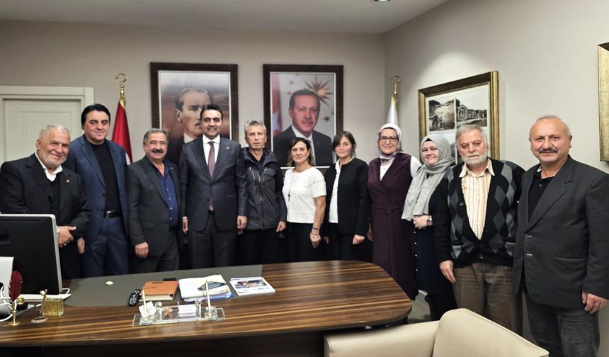 Sarıyer Kastamonulular Derneği'nden siyasi partilere ziyaret