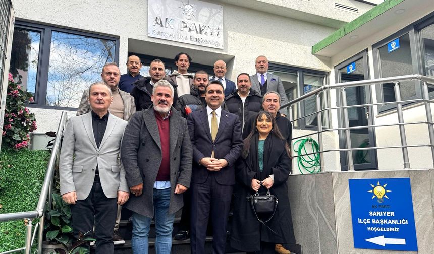 AK Parti Sarıyer’den basın buluşması