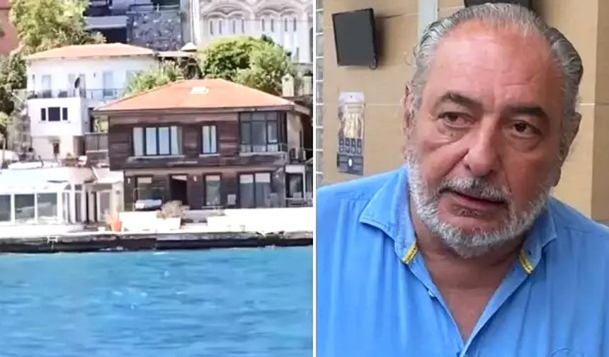 Reha Muhtar’ın Sarıyer’deki yalısına haciz şerhi!