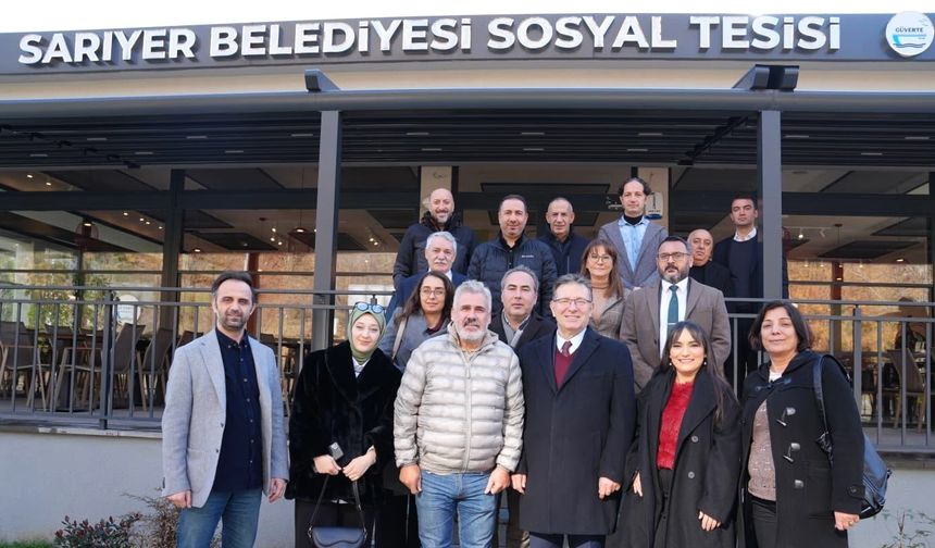 Başkan Aksu, basın mensuplarıyla bir araya geldi