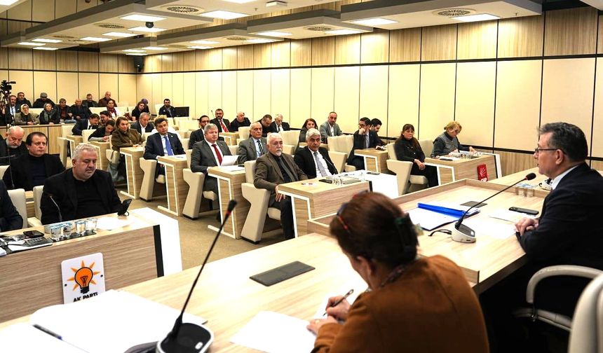 Sarıyer Belediye Meclisi yılın ilk toplantısını gerçekleştirdi