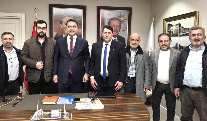 TEKDER Sarıyer’den AK Parti İlçe Başkanlığı’na ziyaret
