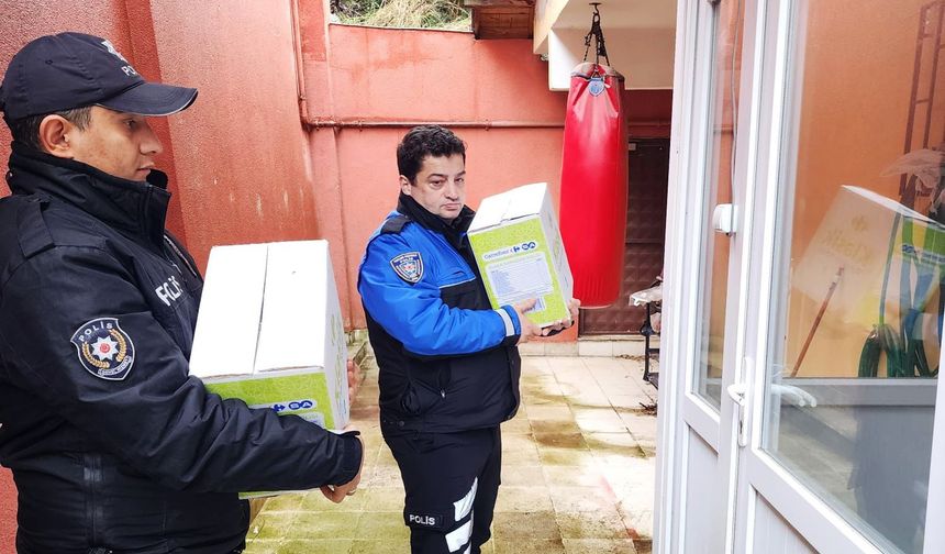 Sarıyer Emniyeti’nden gönülleri ısıtan davranış