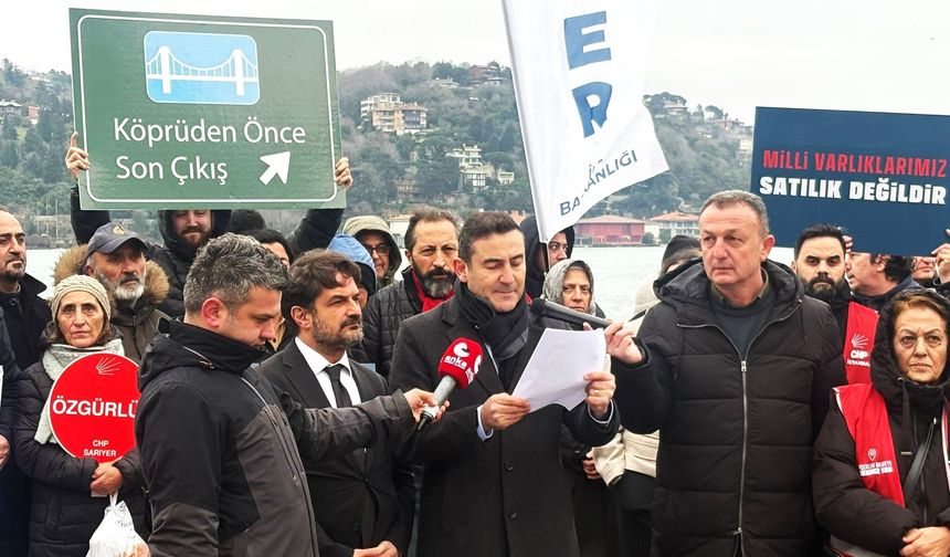 CHP Sarıyer'den iddialara sert cevap: “Kamu varlıkları ticari meta değildir”