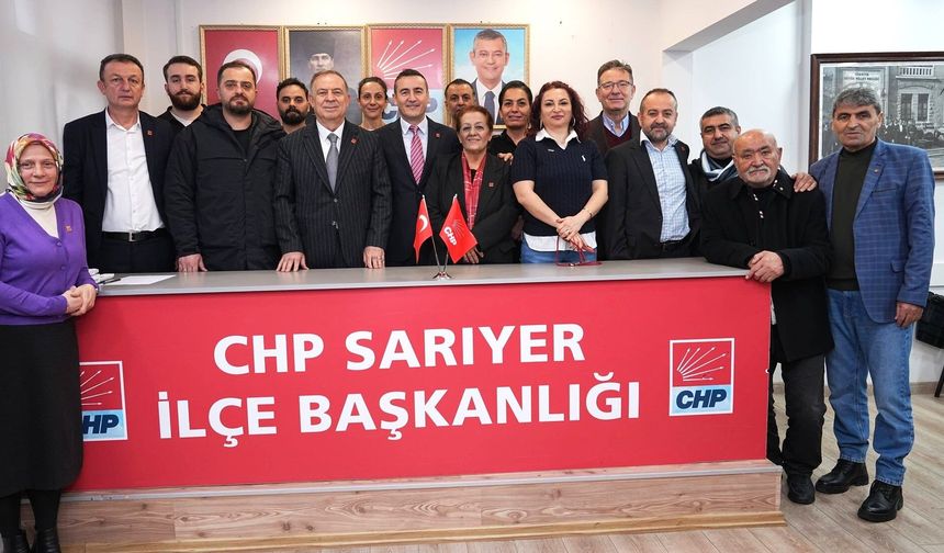 CHP Sarıyer bayramlaştı