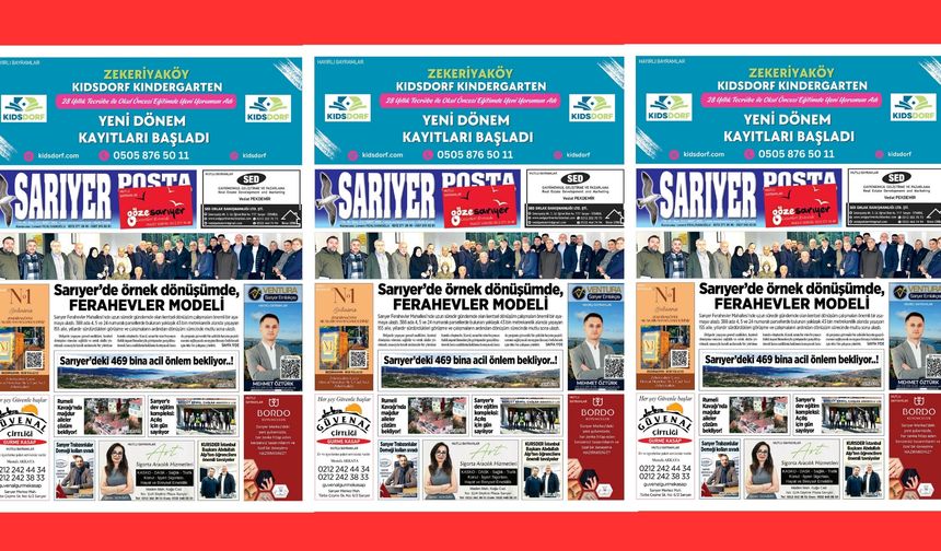 Sarıyer Posta’nın Ramazan Bayramı özel sayısı okurlarıyla buluştu