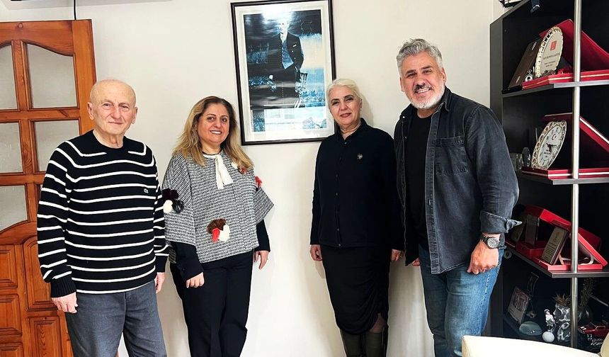 Atatürkçü Düşünce Derneği Sarıyer Şubesi’nden Sarıyer Posta’ya ziyaret