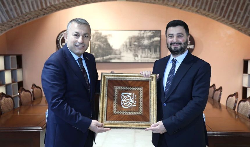 Trabzon Valisi Tahir Şahin’den Kâğıthane’ye ziyaret