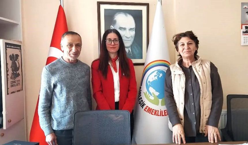 Emeklilerin hak mücadelesine Sarıyer'den “İYİ” ziyaret