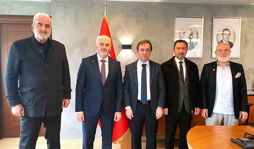 Saadet Partisi Sarıyer’den Kaymakam Maytalman’a ziyaret