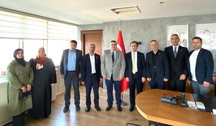 Yeniden Refah Sarıyer’den Kaymakam Maytalman’a ziyaret
