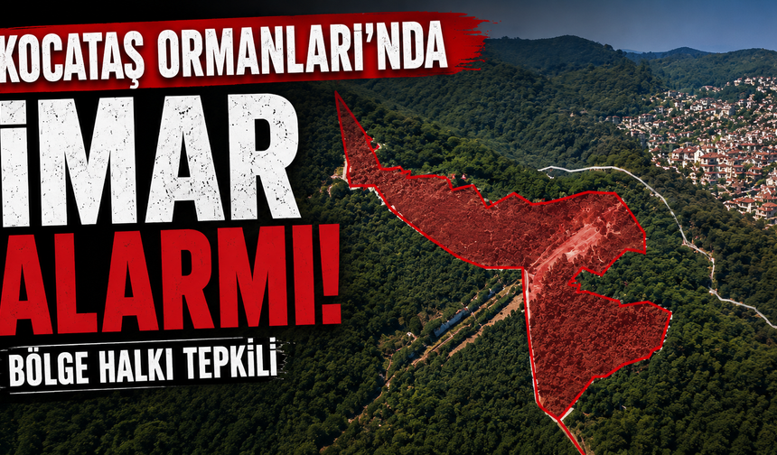 Kocataş Ormanları’nda İmar Alarmı: Bölge halkı tepkili