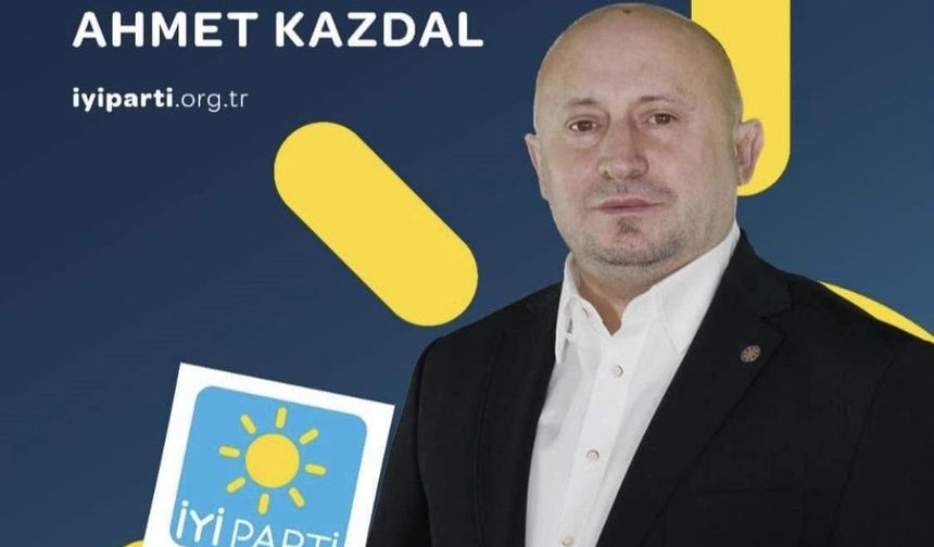 İYİ Parti Sarıyer’de Ahmet Kazdal göreve çok yakın