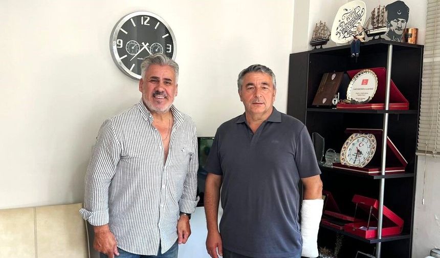Muhtar Nizamettin Temürcük’ten Sarıyer Posta’ya ziyaret