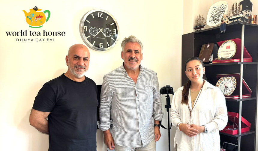 Dünya Çay Evi’nden Sarıyer Posta’ya ziyaret