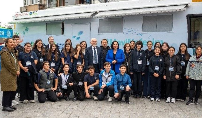 Mavi Nefes Eğitim Otobüsü Sarıyer’de