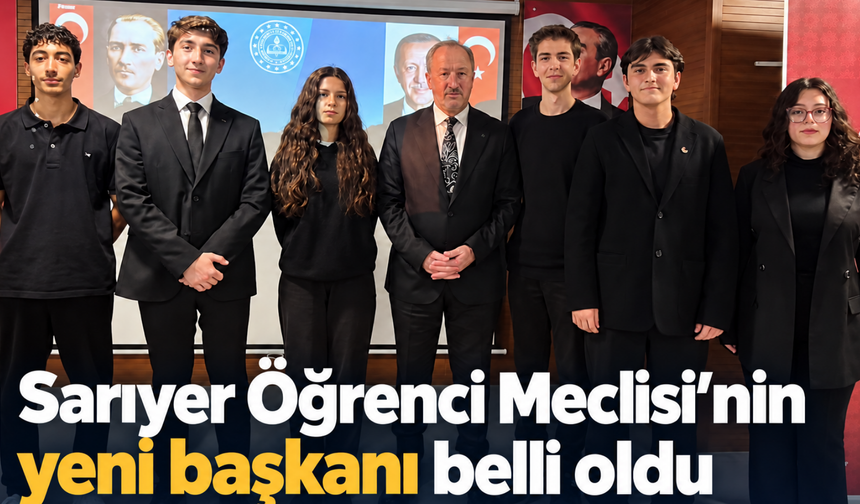 Sarıyer Öğrenci Meclisi’nin yeni başkanı belli oldu