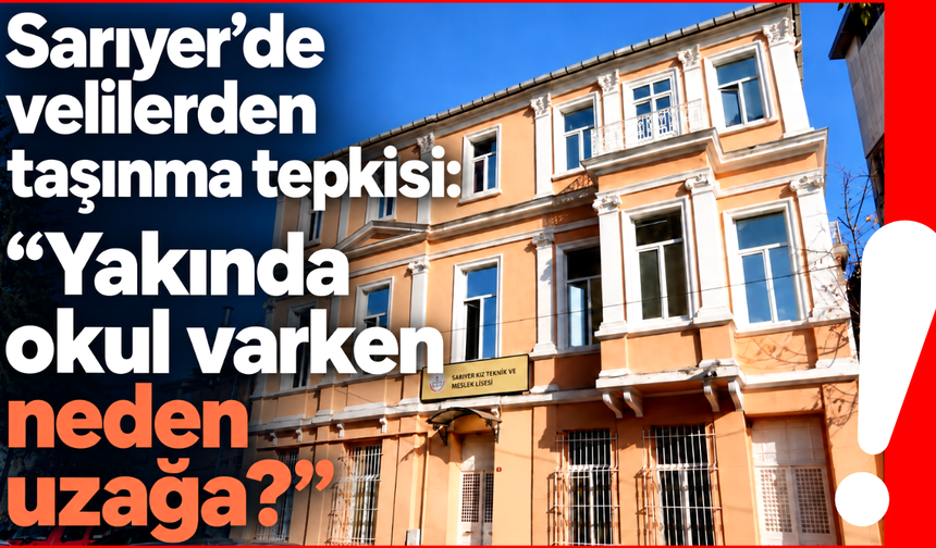 Sarıyer’de yetkililere çağrı: “Ayrıcalık değil, kesintisiz eğitim istiyoruz”