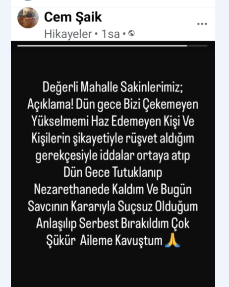 Kilyos Muhtari Cem Saik Gozaltina Alindi1