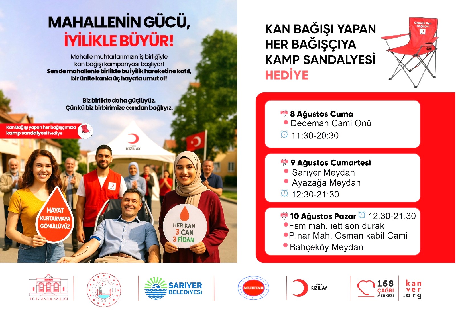 Kizilay Sariyer Kan Bagisi